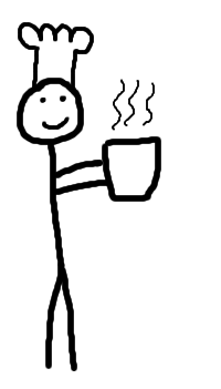 Stick figure with pot